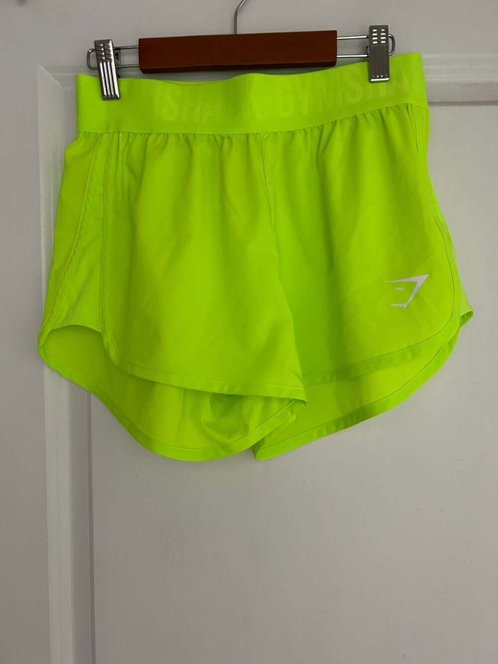 Gymshark Training Shorts Neon Yellow Size XS